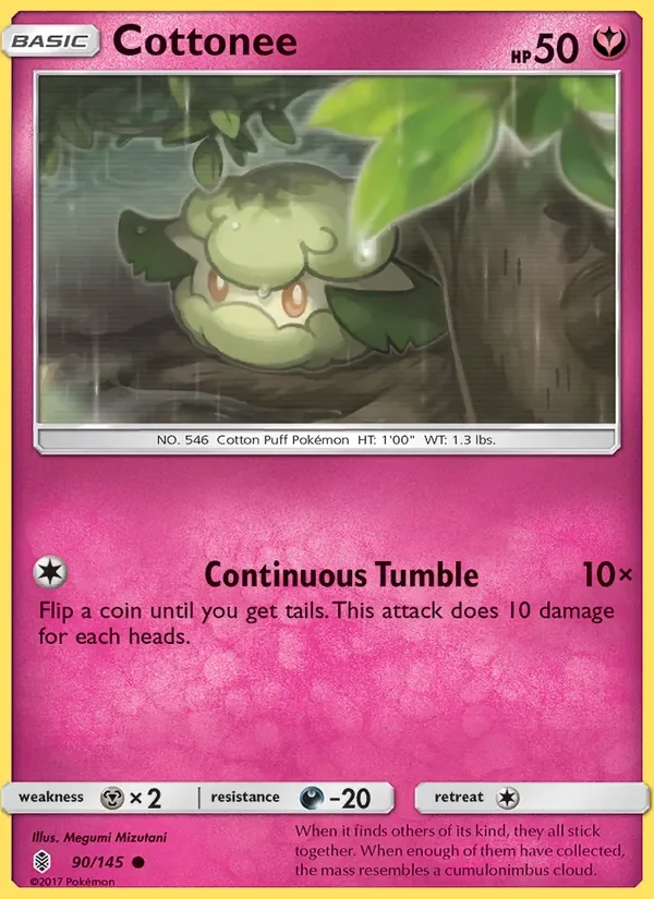 Cottonee - Non-holo