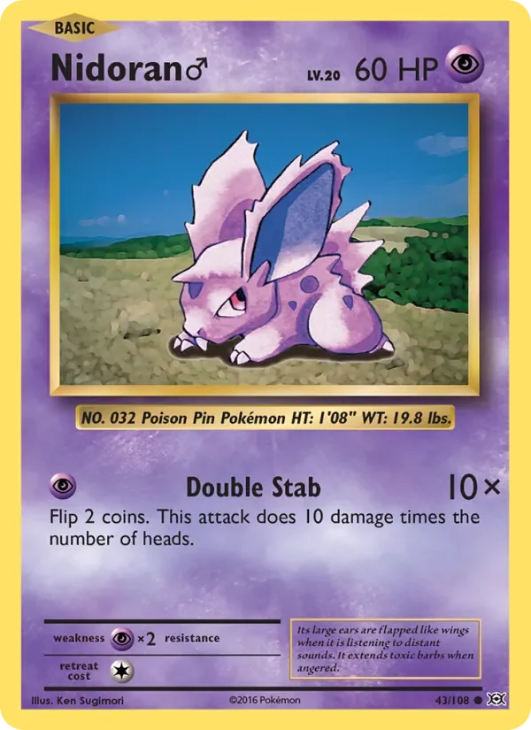 Nidoran♂ - Non-holo