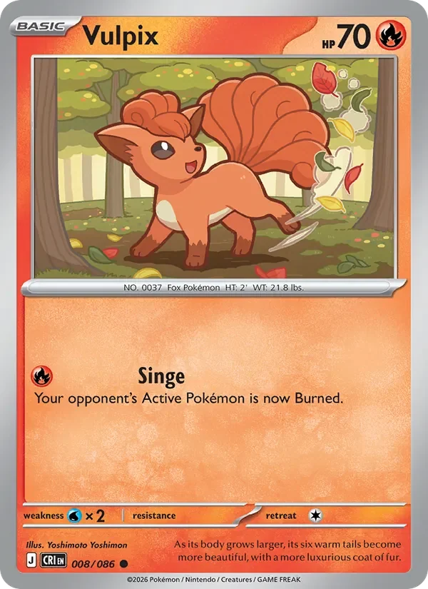 Vulpix - Non-holo
