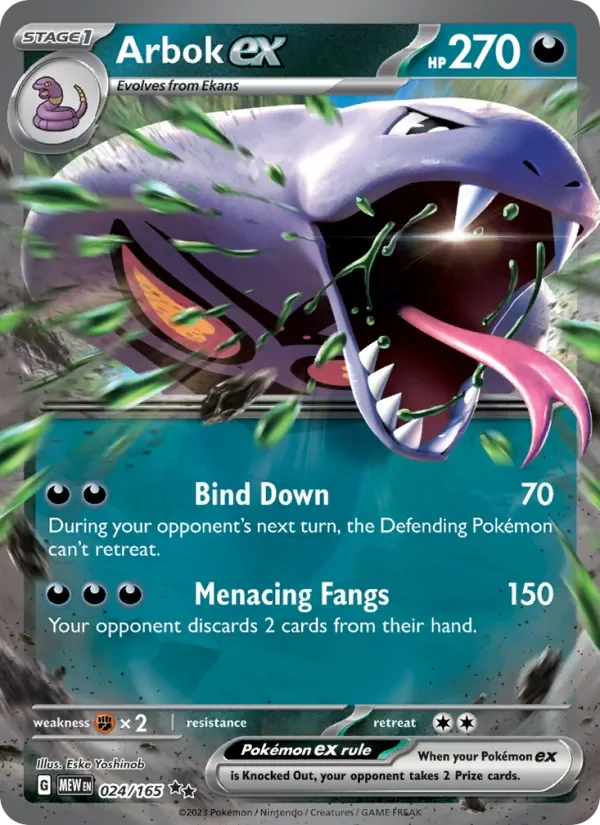 Arbok ex - Holo