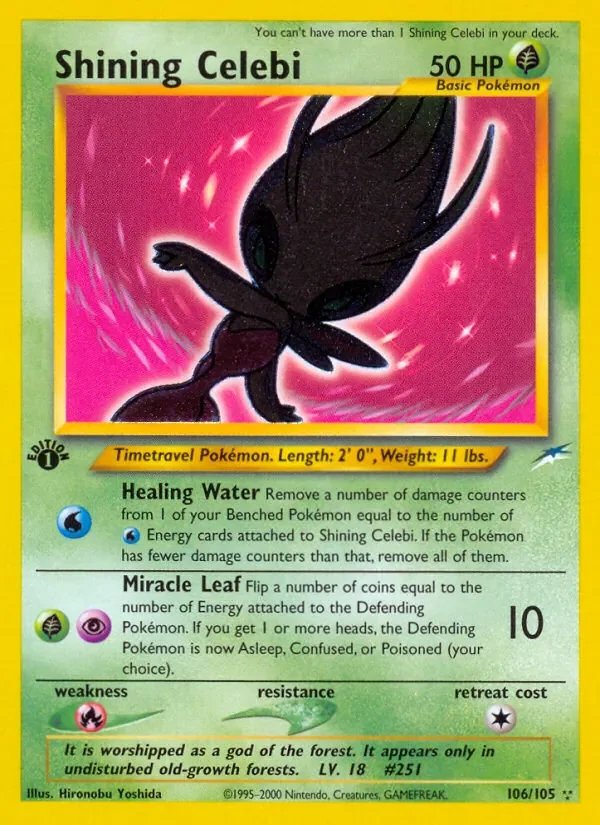 Shining Celebi - Holo