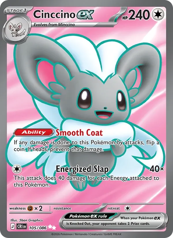 Cinccino ex - Full Art
