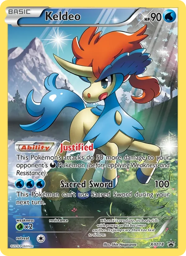 Keldeo - Non-holo