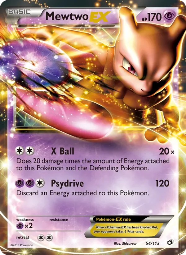 Mewtwo-EX - Non-holo