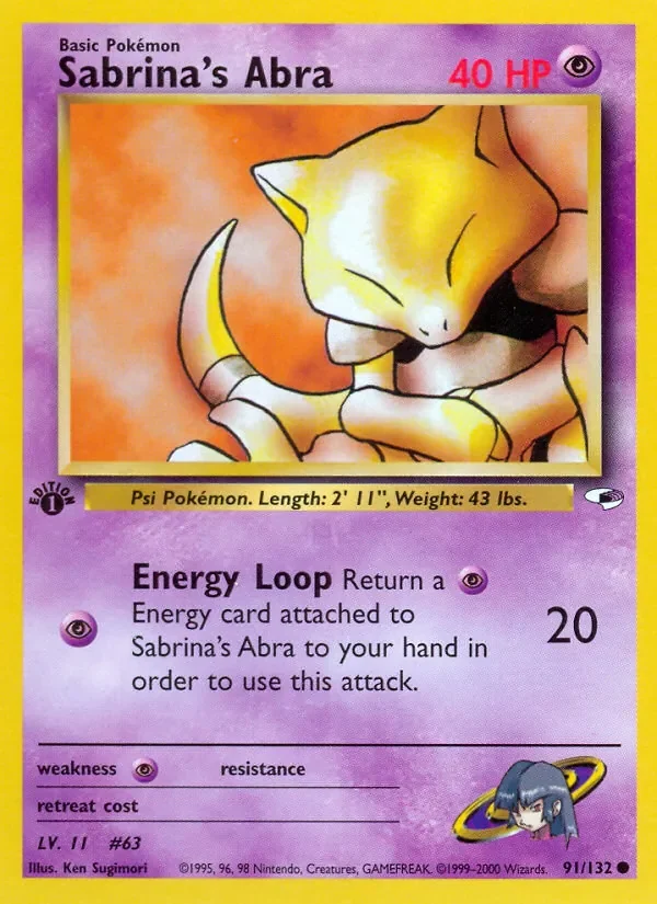 Sabrina's Abra - Non-holo