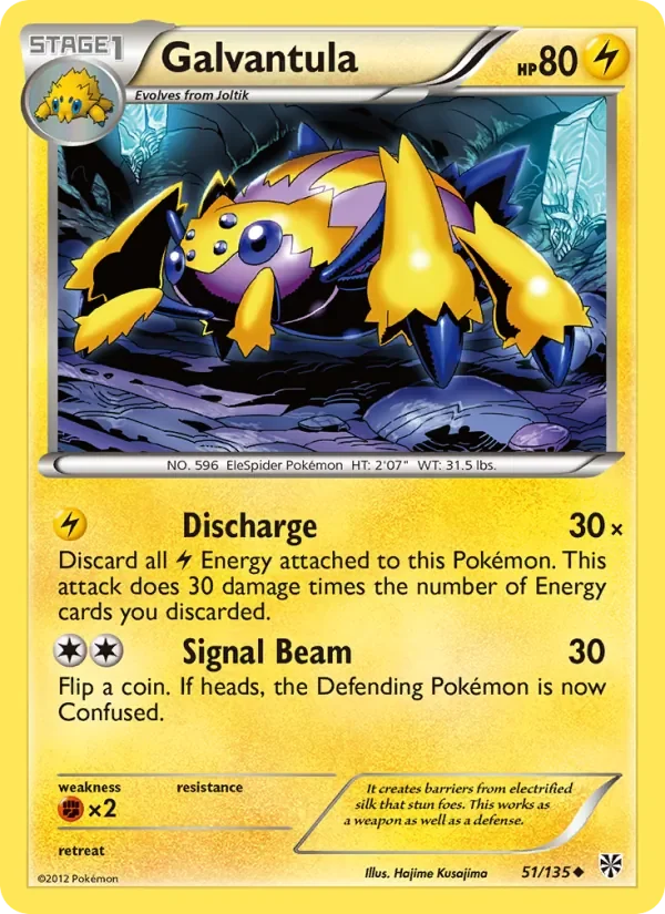 Galvantula - Non-holo