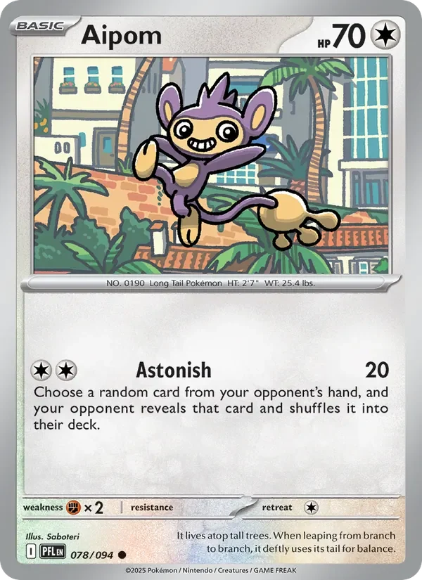 Aipom - Non-holo