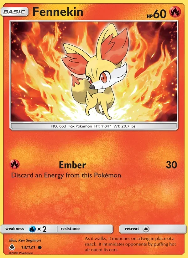 Fennekin - Non-holo