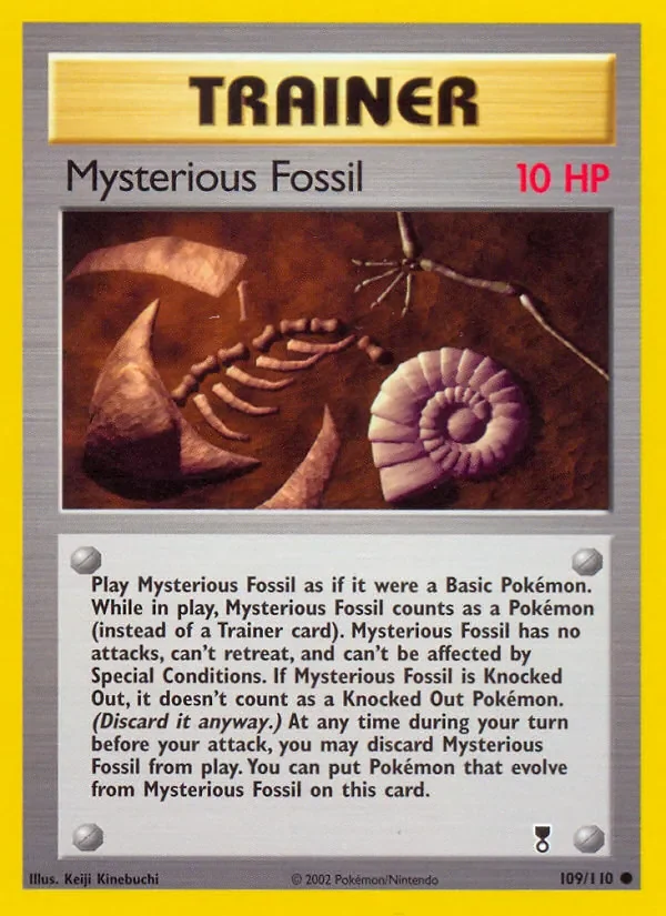 Mysterious Fossil - Non-holo