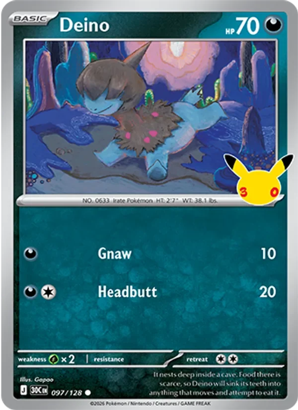 Deino - Non-holo - 30th Anniversary