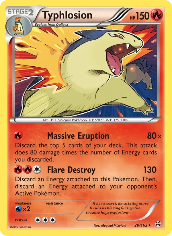 Typhlosion - Non-holo