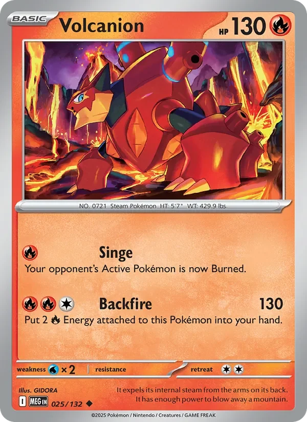 Volcanion - Non-holo