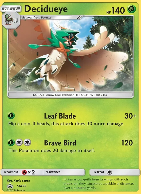 Decidueye - Non-holo