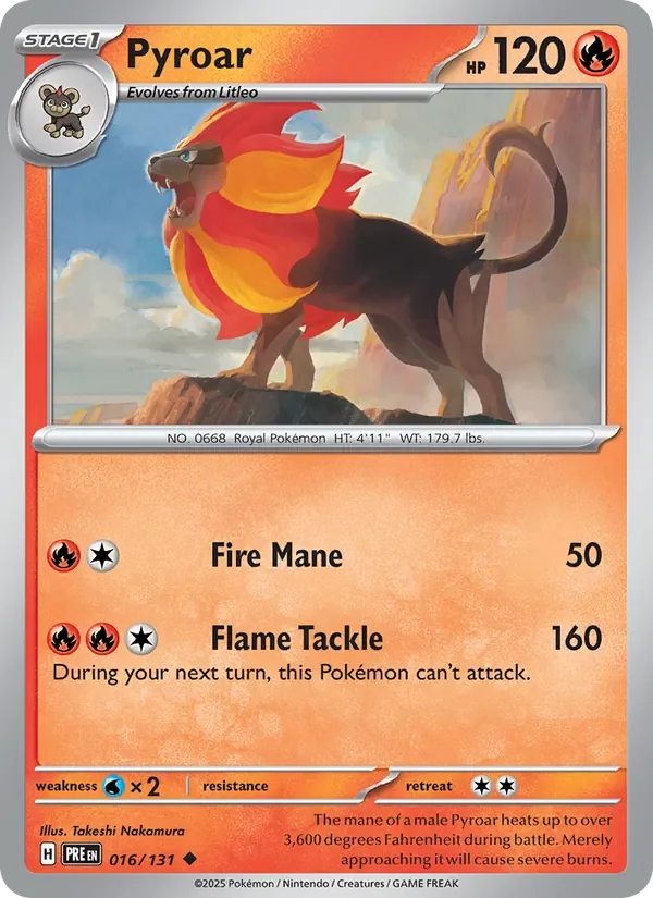 Pyroar - Non-holo