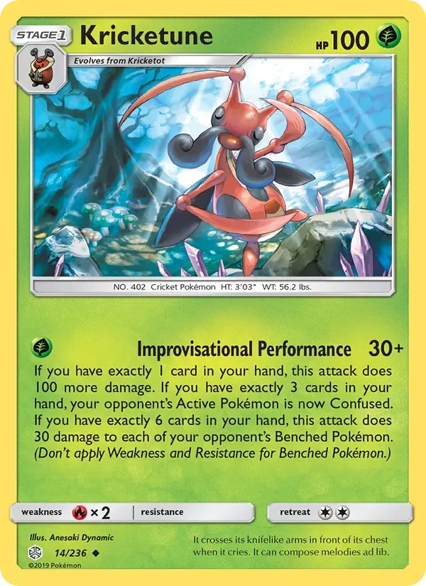 Kricketune - Non-holo