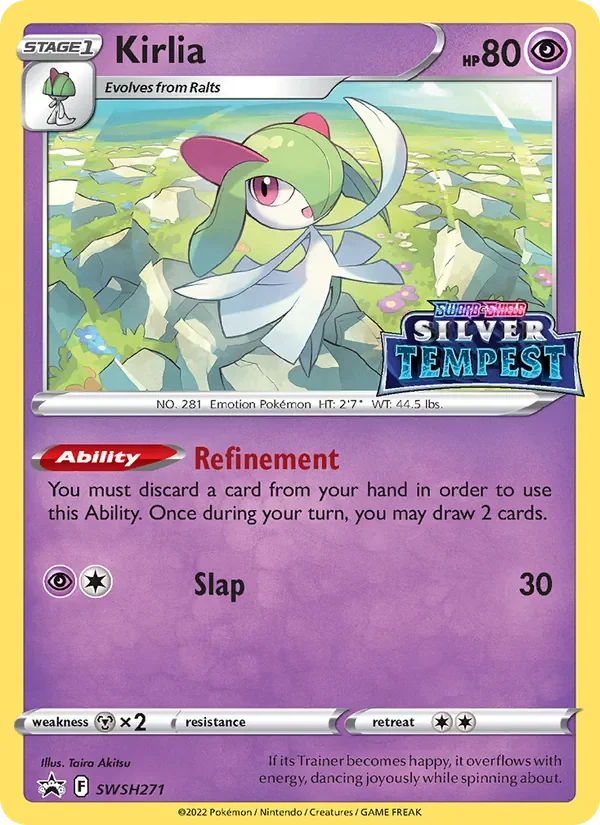 Kirlia - Holo - Set Logo