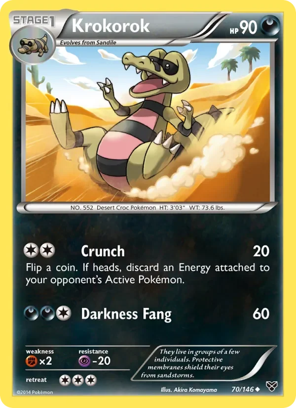 Krokorok - Non-holo