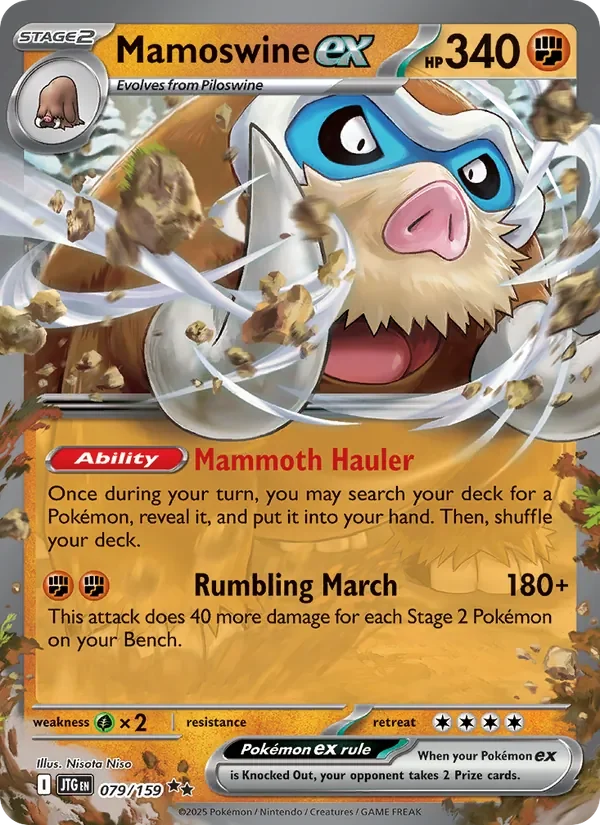 Mamoswine ex - Holo
