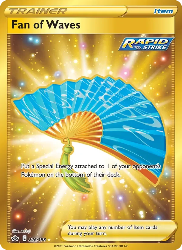 Fan of Waves - Holo - Gold