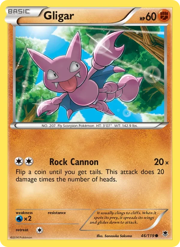 Gligar - Non-holo