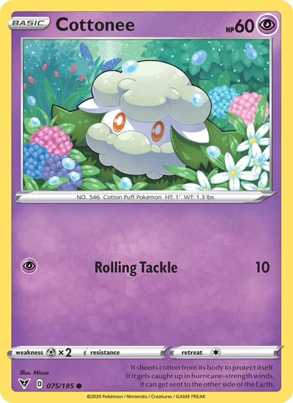 Cottonee - Non-holo