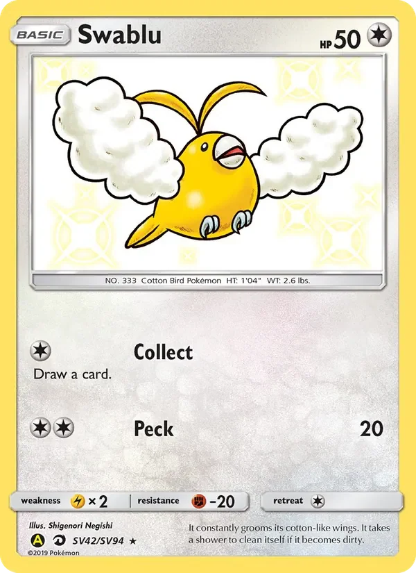 Swablu - Non-holo