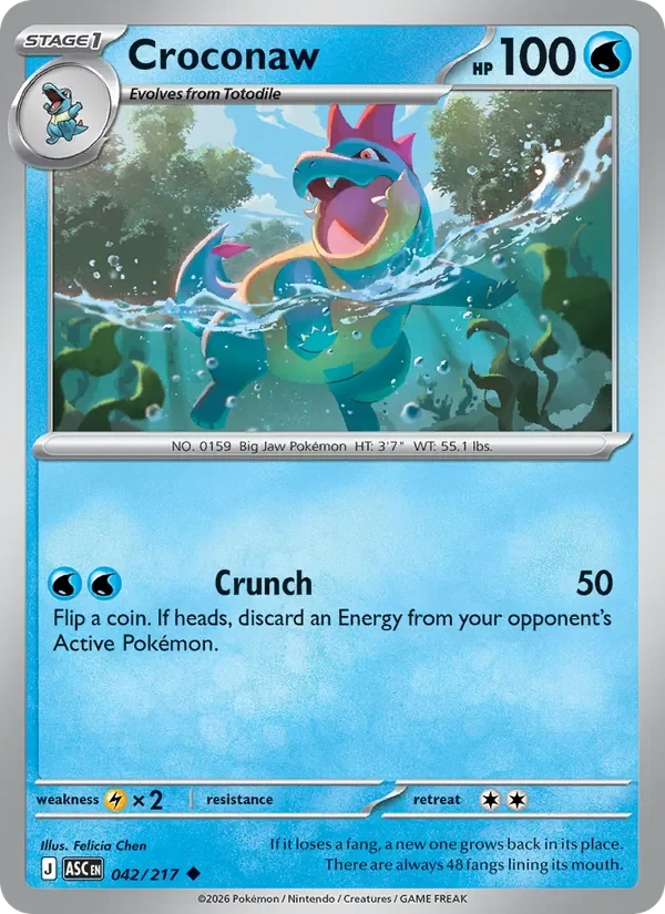 Croconaw - Non-holo