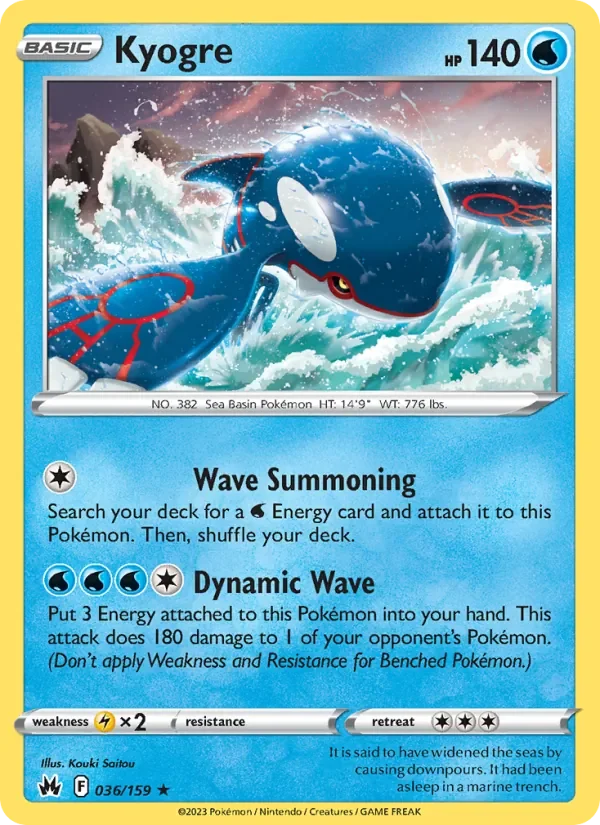 Kyogre - Holo