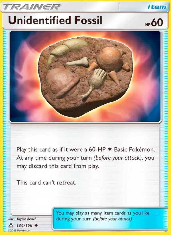 Unidentified Fossil - Non-holo
