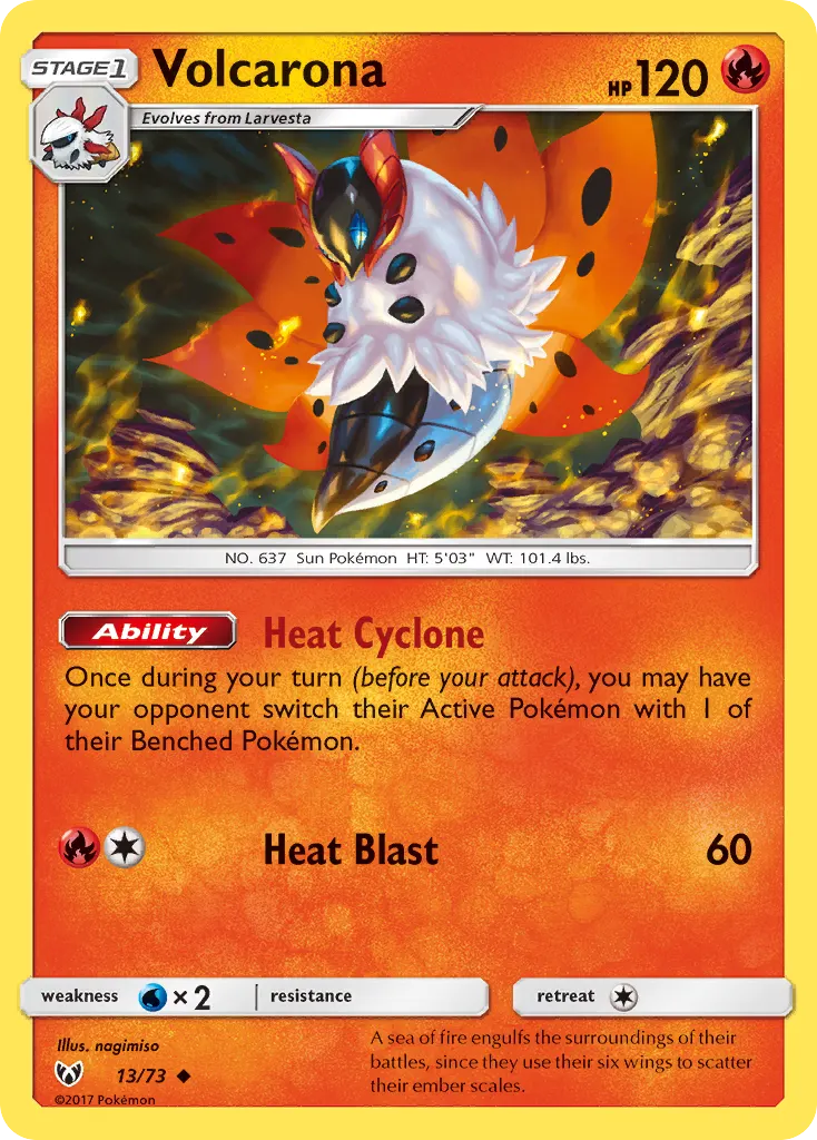 Volcarona - Non-holo