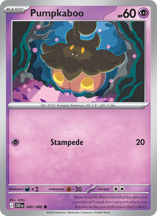 Pumpkaboo - Non-holo