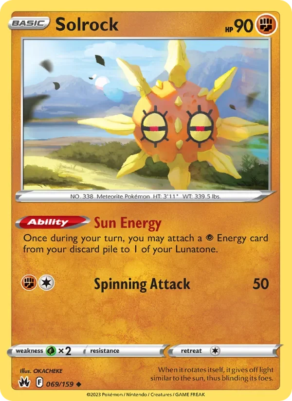 Solrock - Non-holo