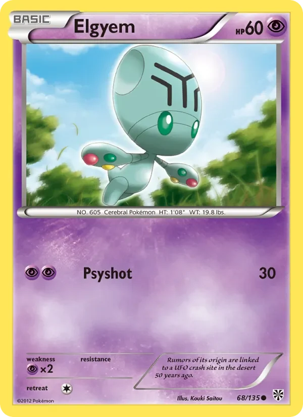 Elgyem - Non-holo
