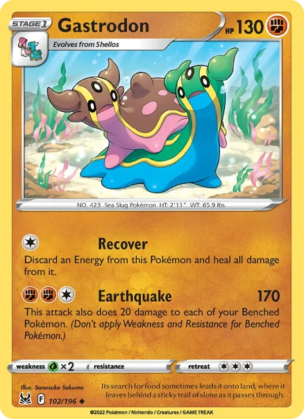 Gastrodon - Non-holo