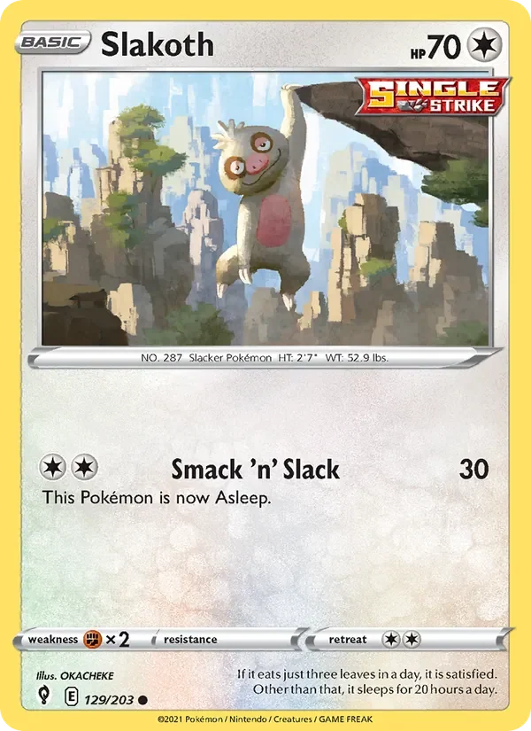 Slakoth - Non-holo