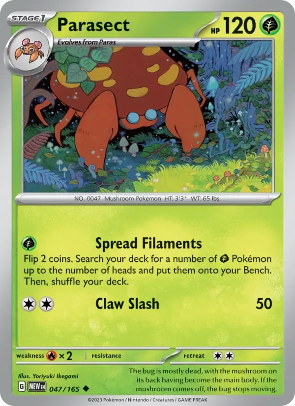 Parasect - Non-holo