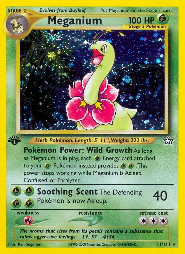 Meganium - Holo