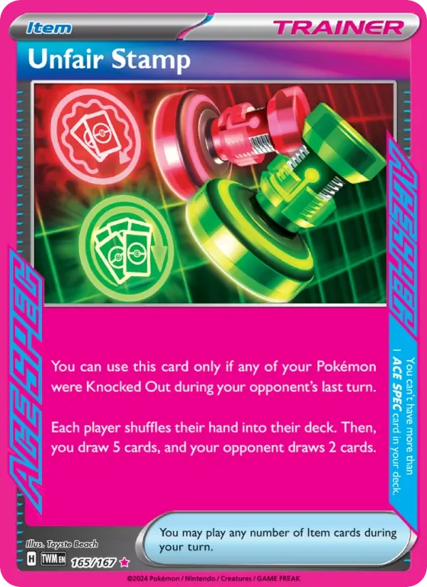 Unfair Stamp - Holo