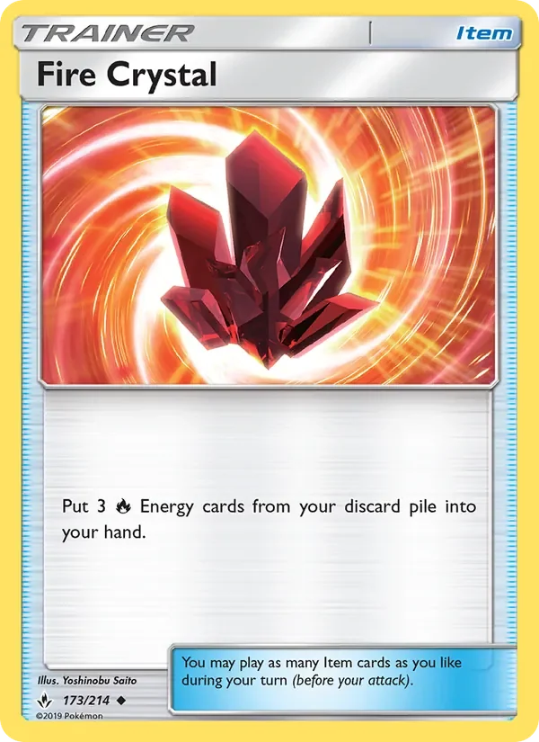 Fire Crystal - Non-holo