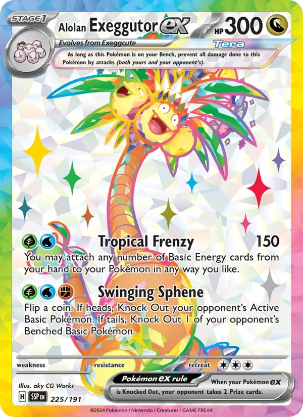 Alolan Exeggutor ex - Full Art