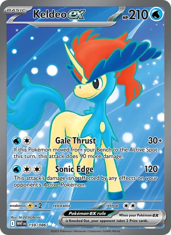 Keldeo ex - Full Art