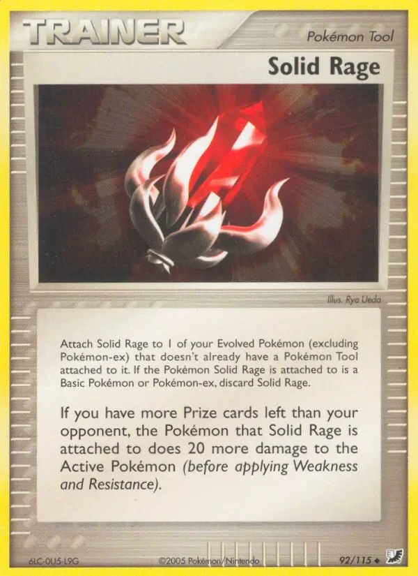Solid Rage - Non-holo