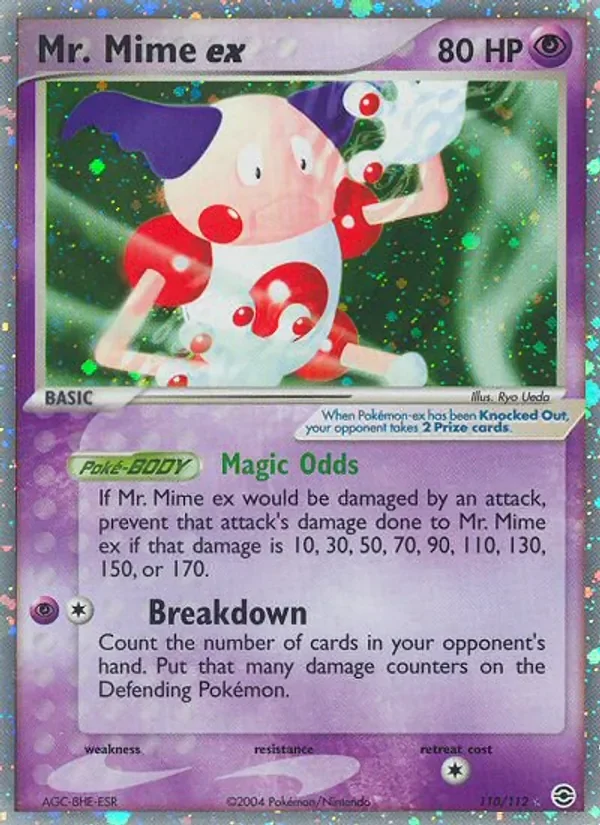 Mr. Mime ex - Holo