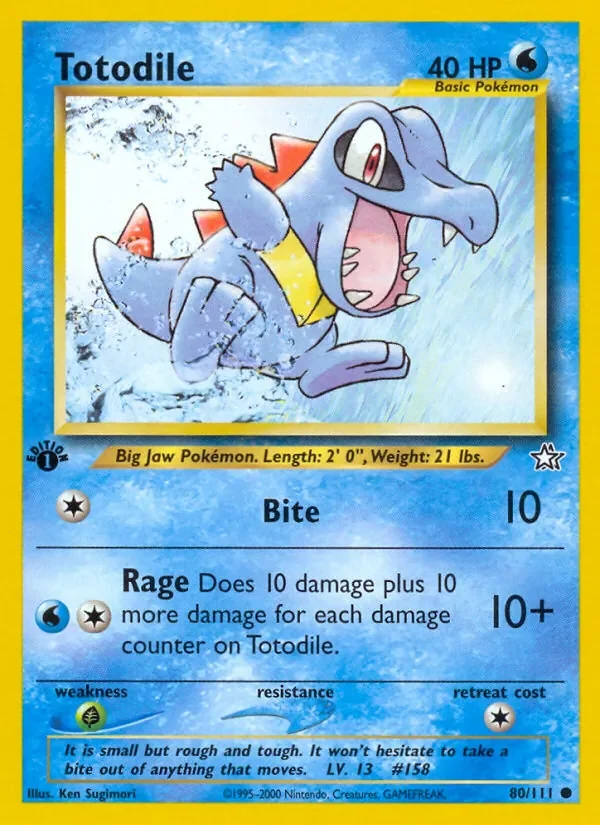 Totodile - Non-holo