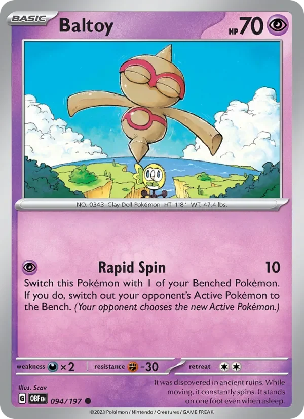 Baltoy - Non-holo