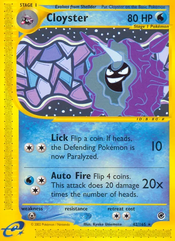 Cloyster - Non-holo