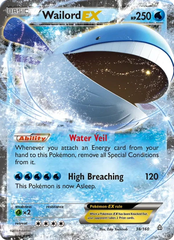 Wailord EX - Non-holo