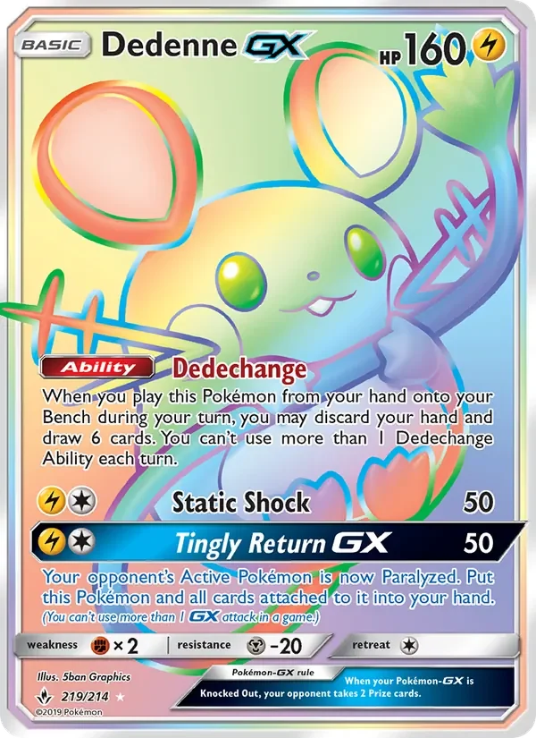 Dedenne GX - Non-holo