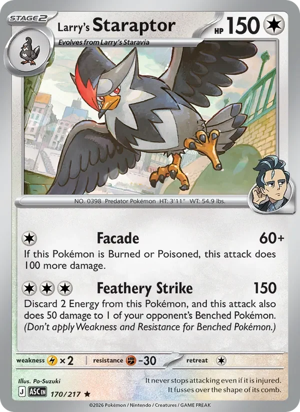 Larry's Staraptor - Holo