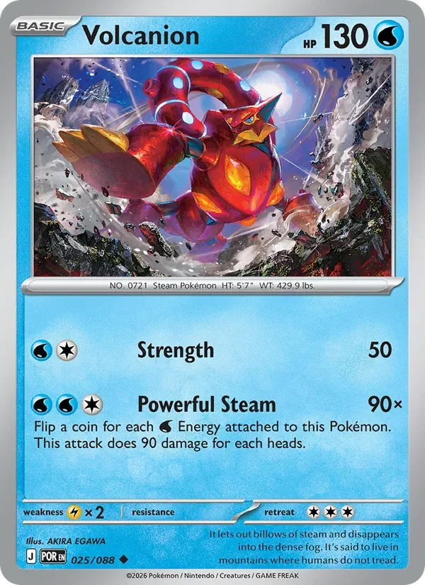 Volcanion - Non-holo